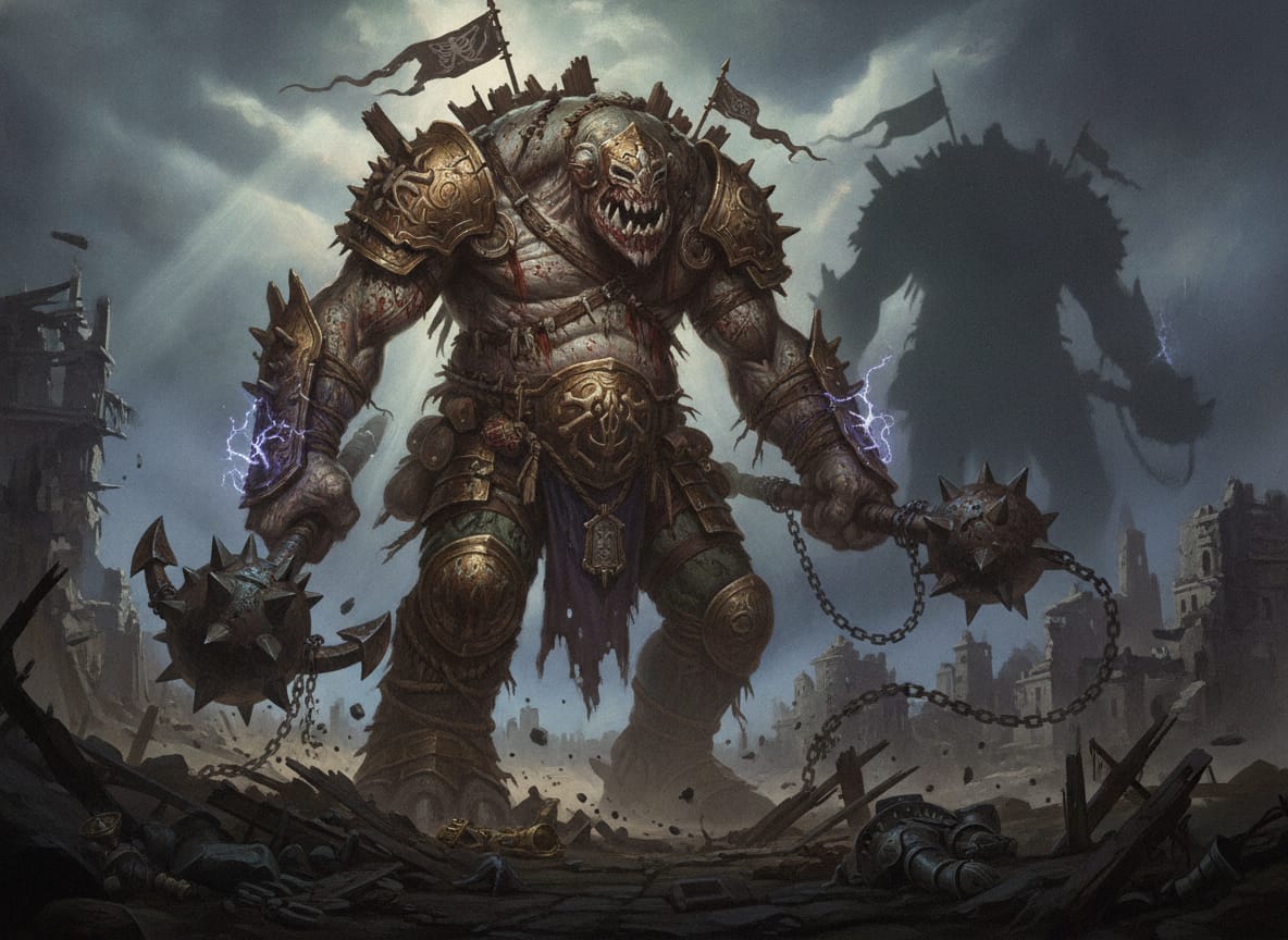 Bonegrinder Gargant, unit art