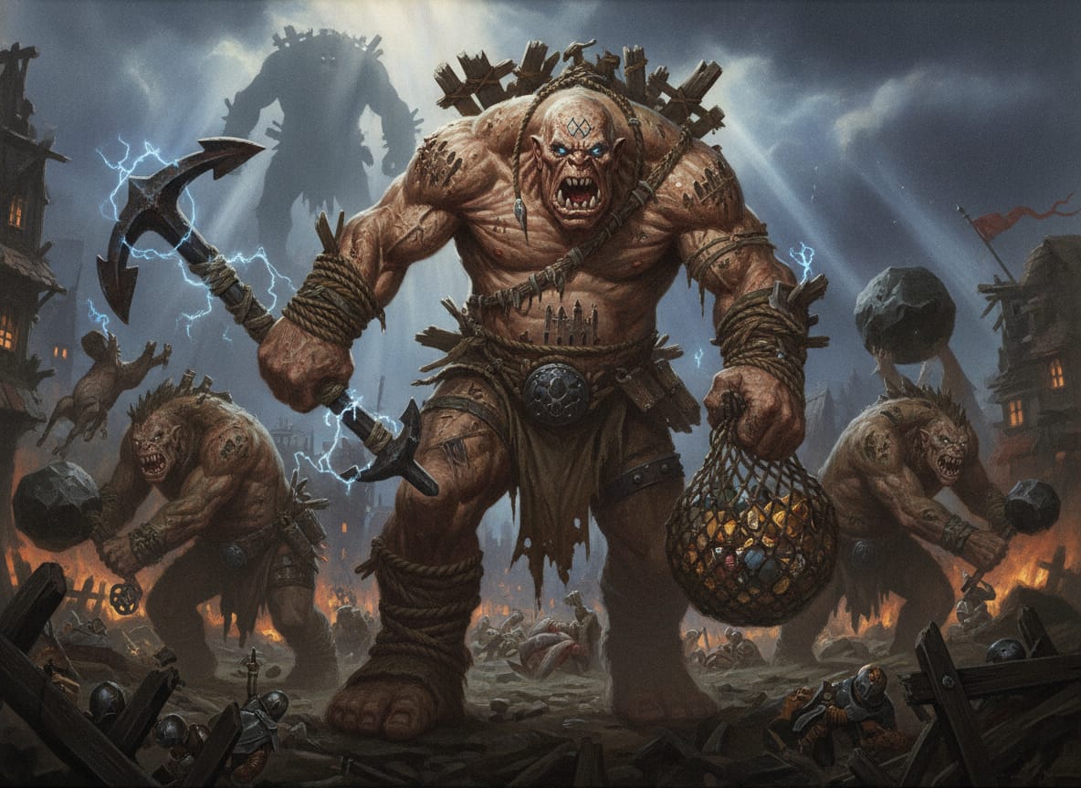 Mancrusher Mob, unit art