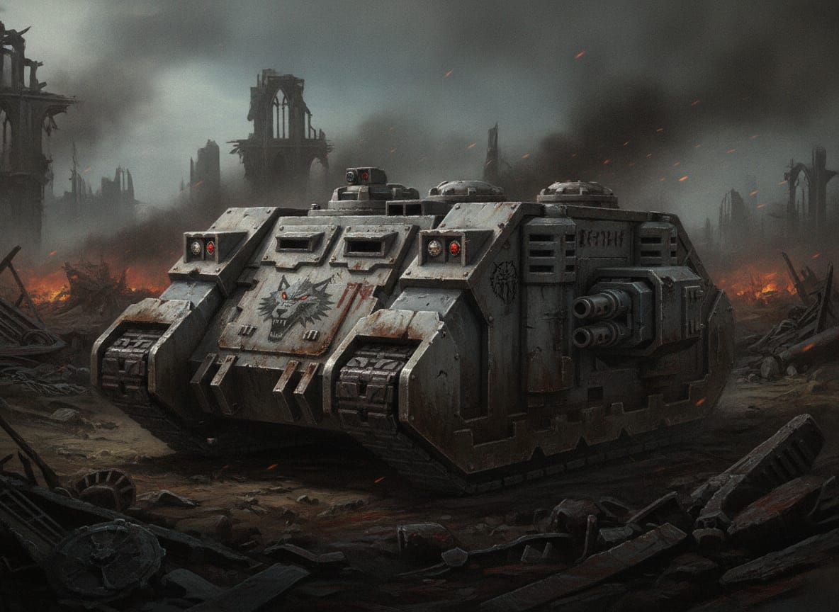 Legion Land Raider Proteus, unit art