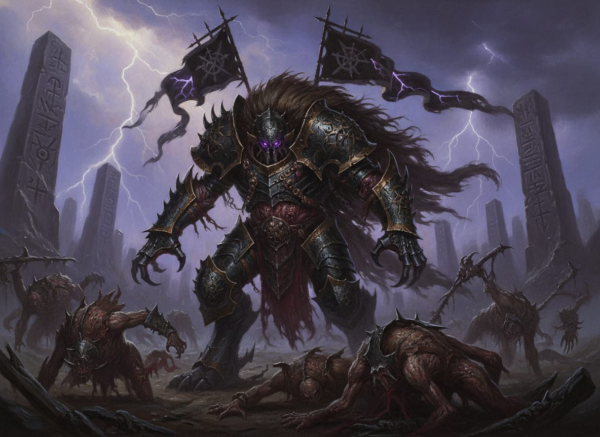 Chaos Spawn, unit art