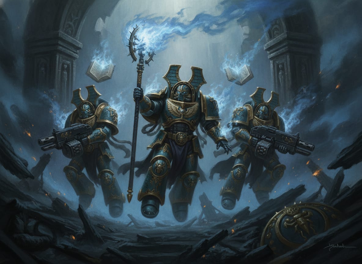 Scarab Occult Terminators, unit art