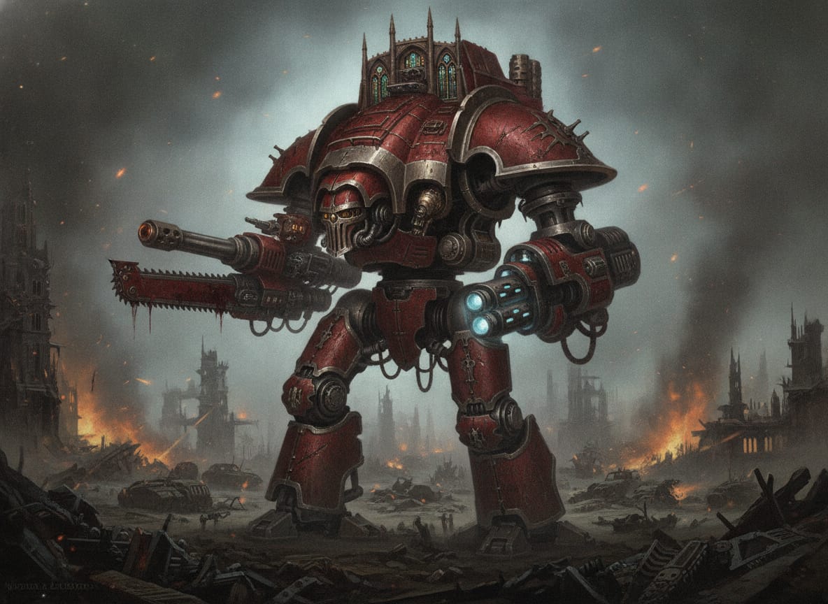 Imperator Titan, unit art