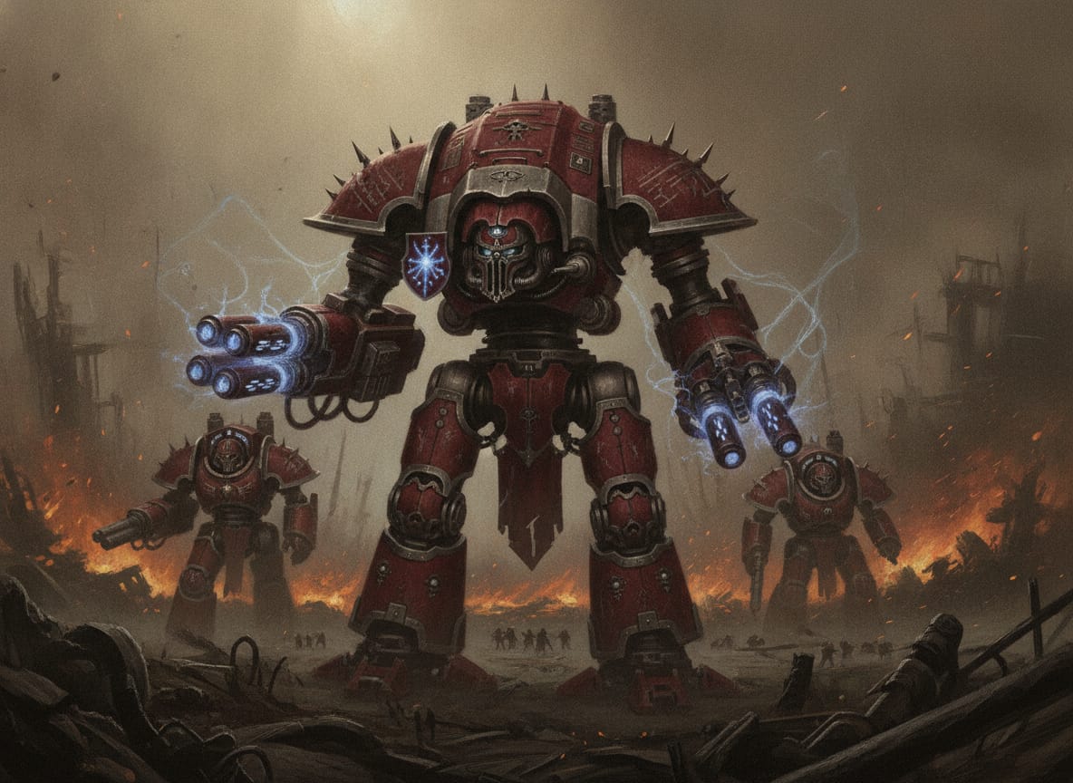 Warlord-Sinister Titan, unit art