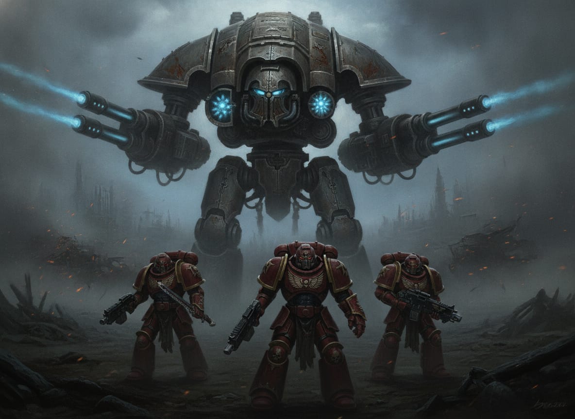 Warlord Titan, unit art