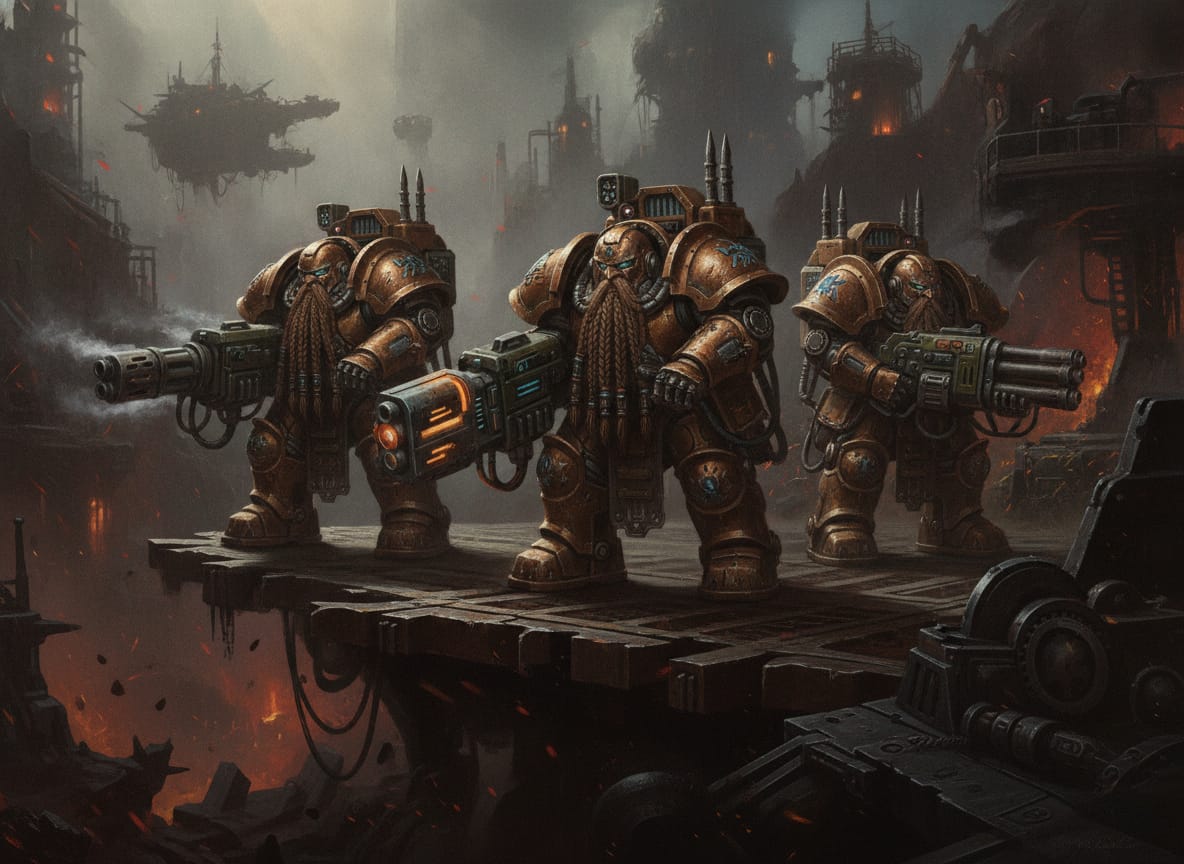 Brôkhyr Thunderkyn, unit art