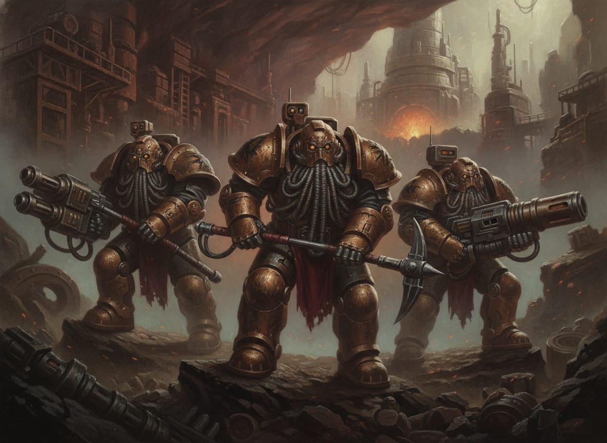 Ironkin, unit art