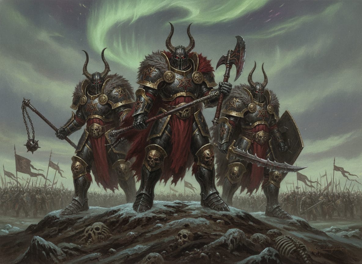Chaos Chosen, unit art