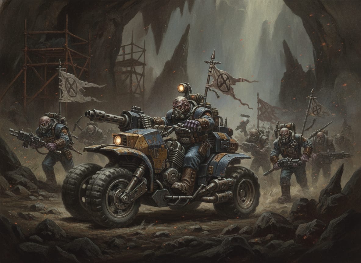Wolfquad, unit art