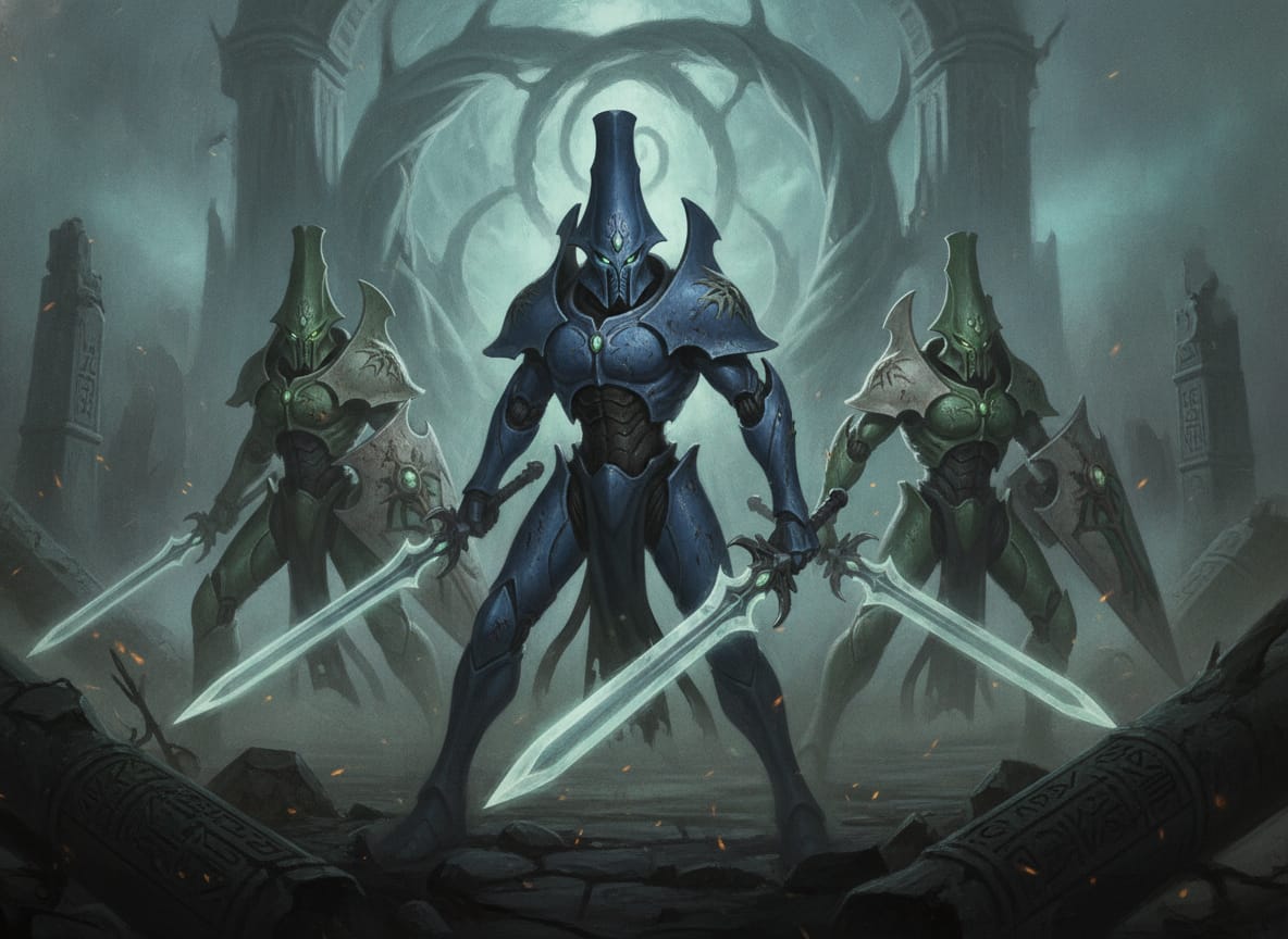 Wraithblades, unit art