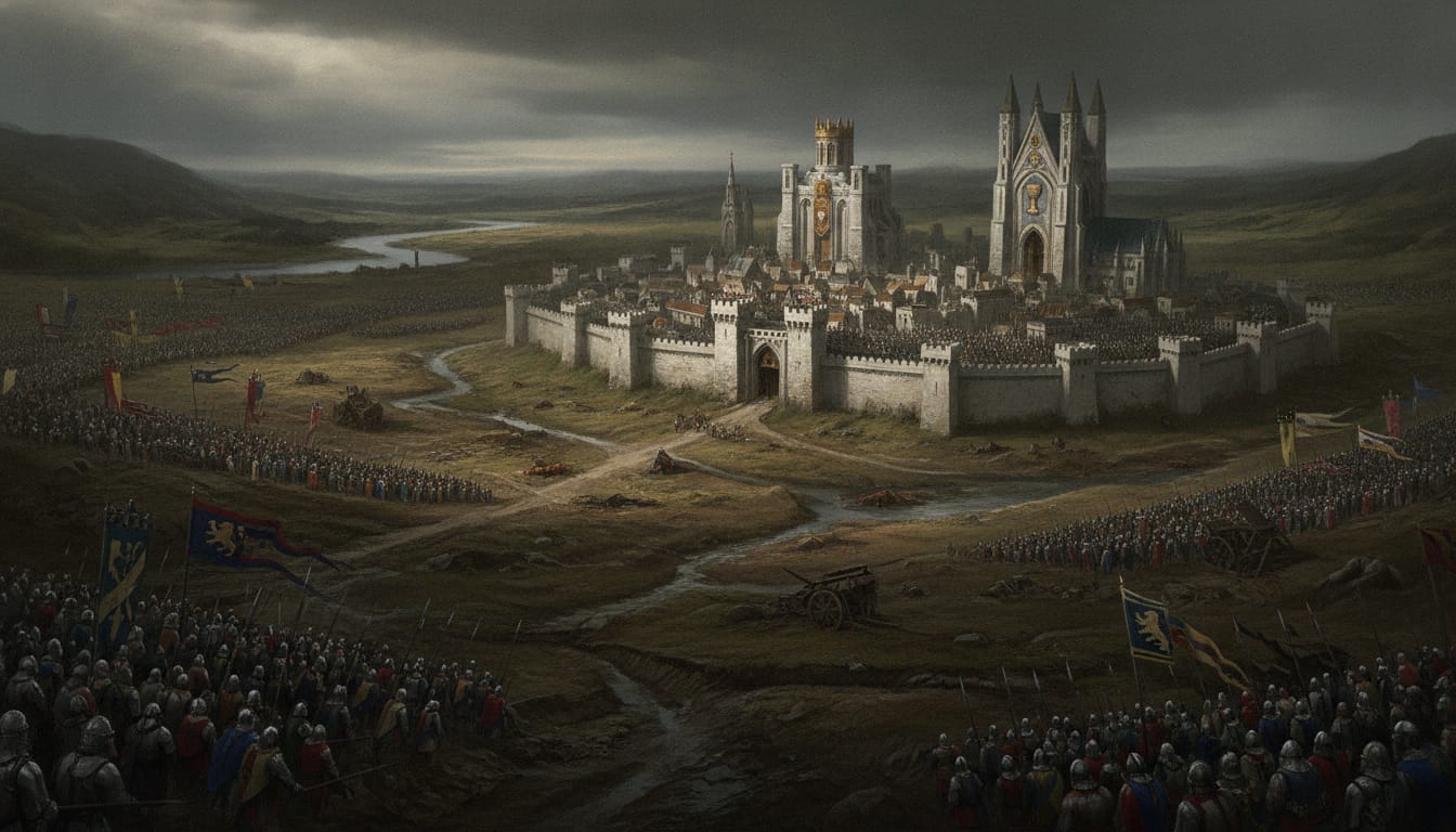 Couronne, City of the Grail, Warhammer world art