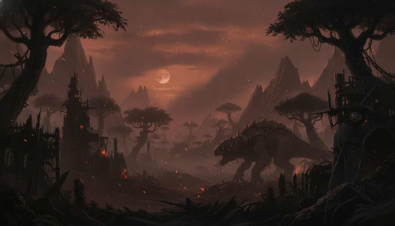 Cretacia, Warhammer world art