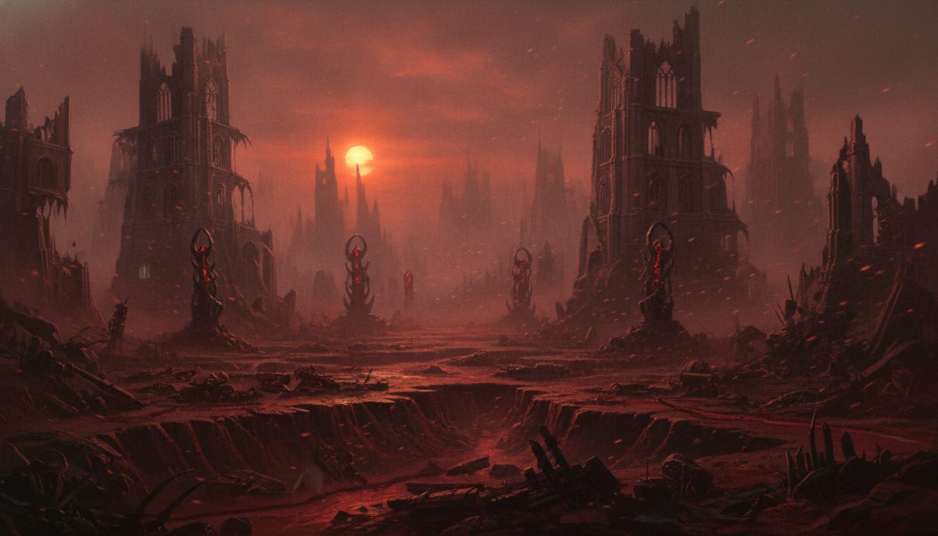Dimmamar, Warhammer world art