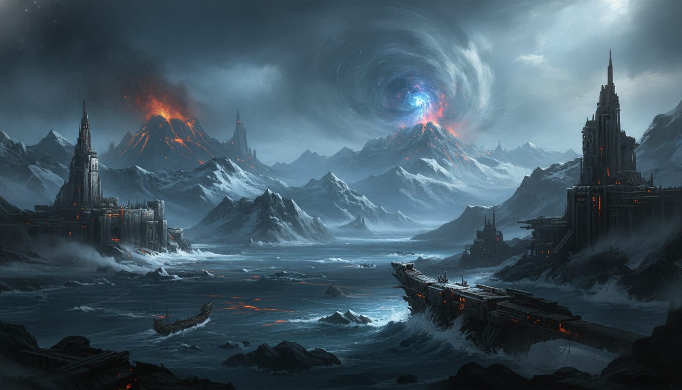 Fenris, Warhammer world art