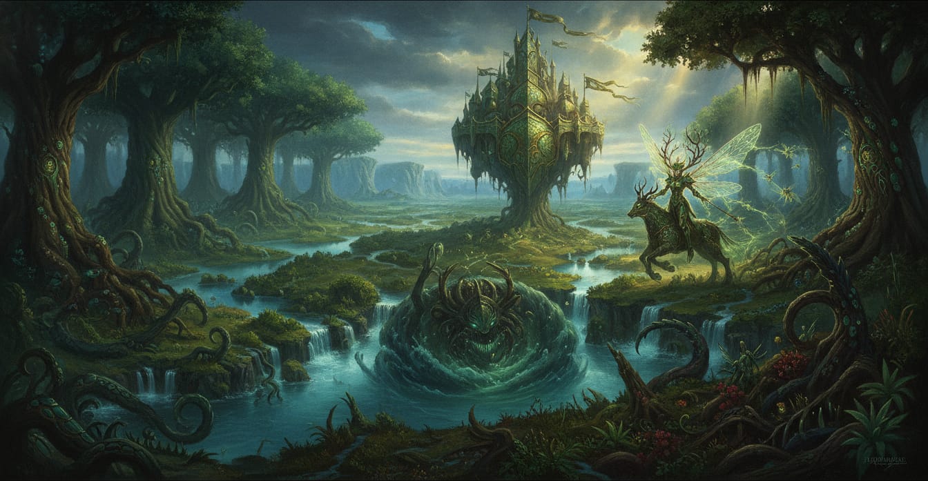 Ghyran, the Realm of Life, Warhammer world art