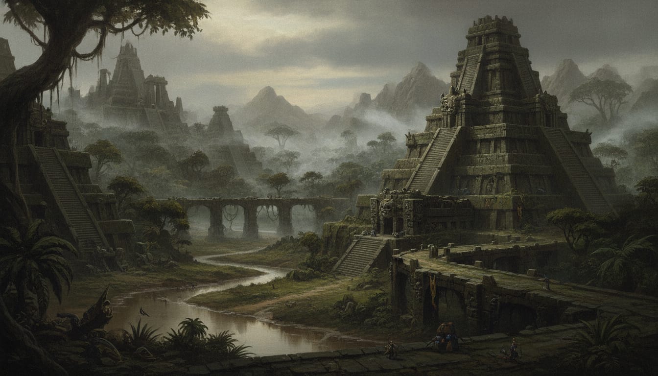 Itza, Warhammer world art