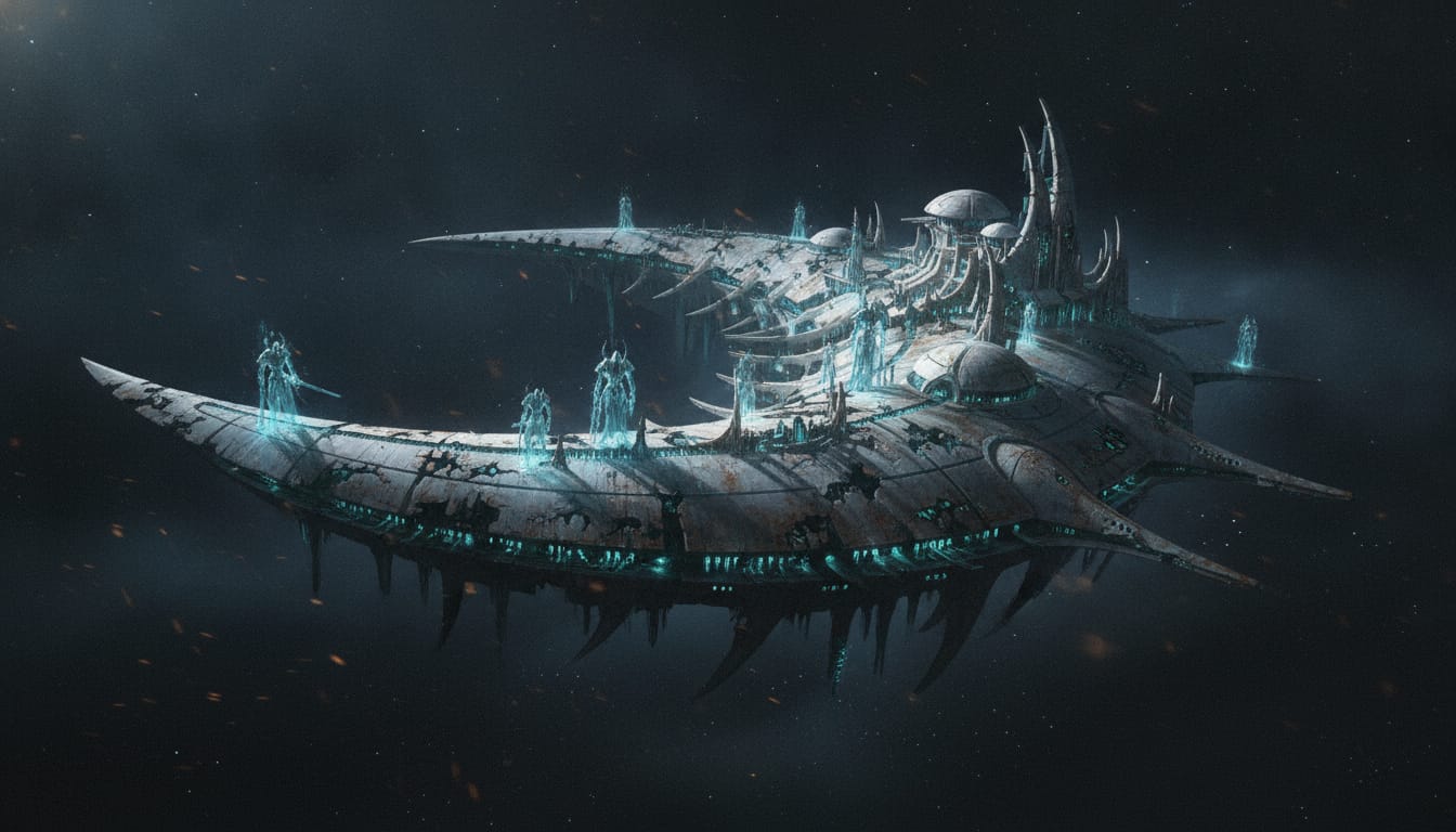 Iyanden, Warhammer world art