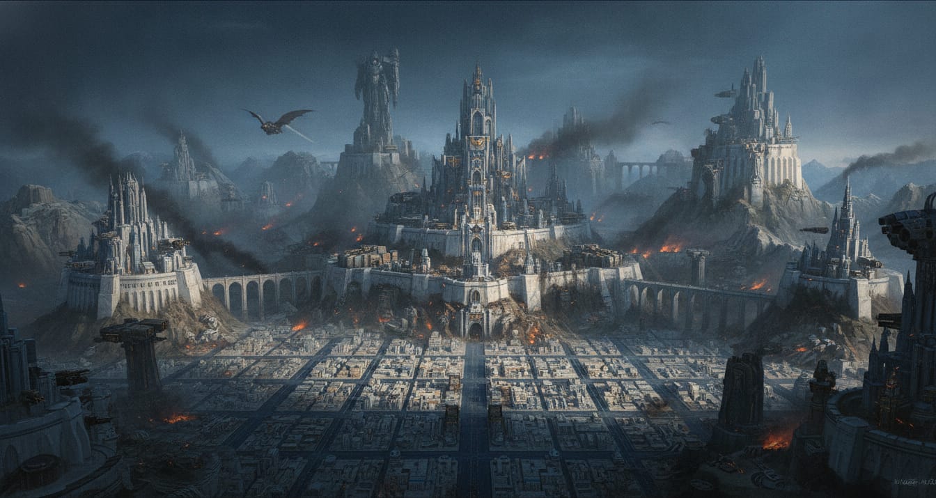 Macragge, Warhammer world art