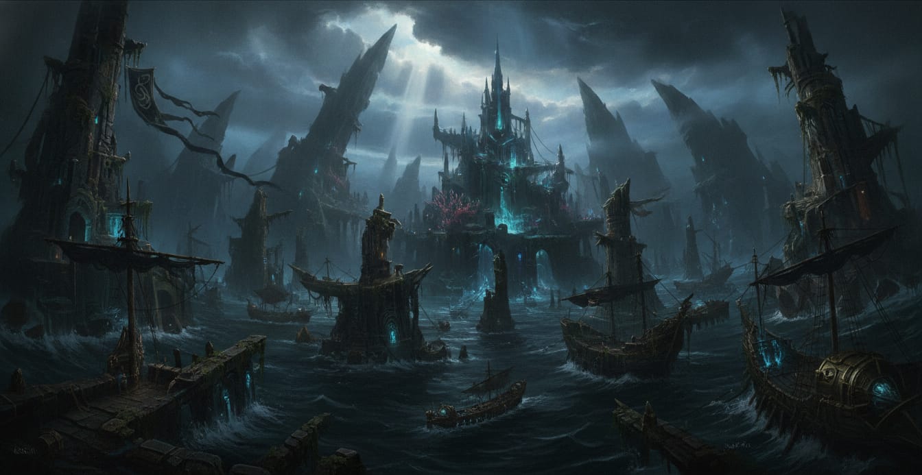 Misthåvn, Warhammer world art