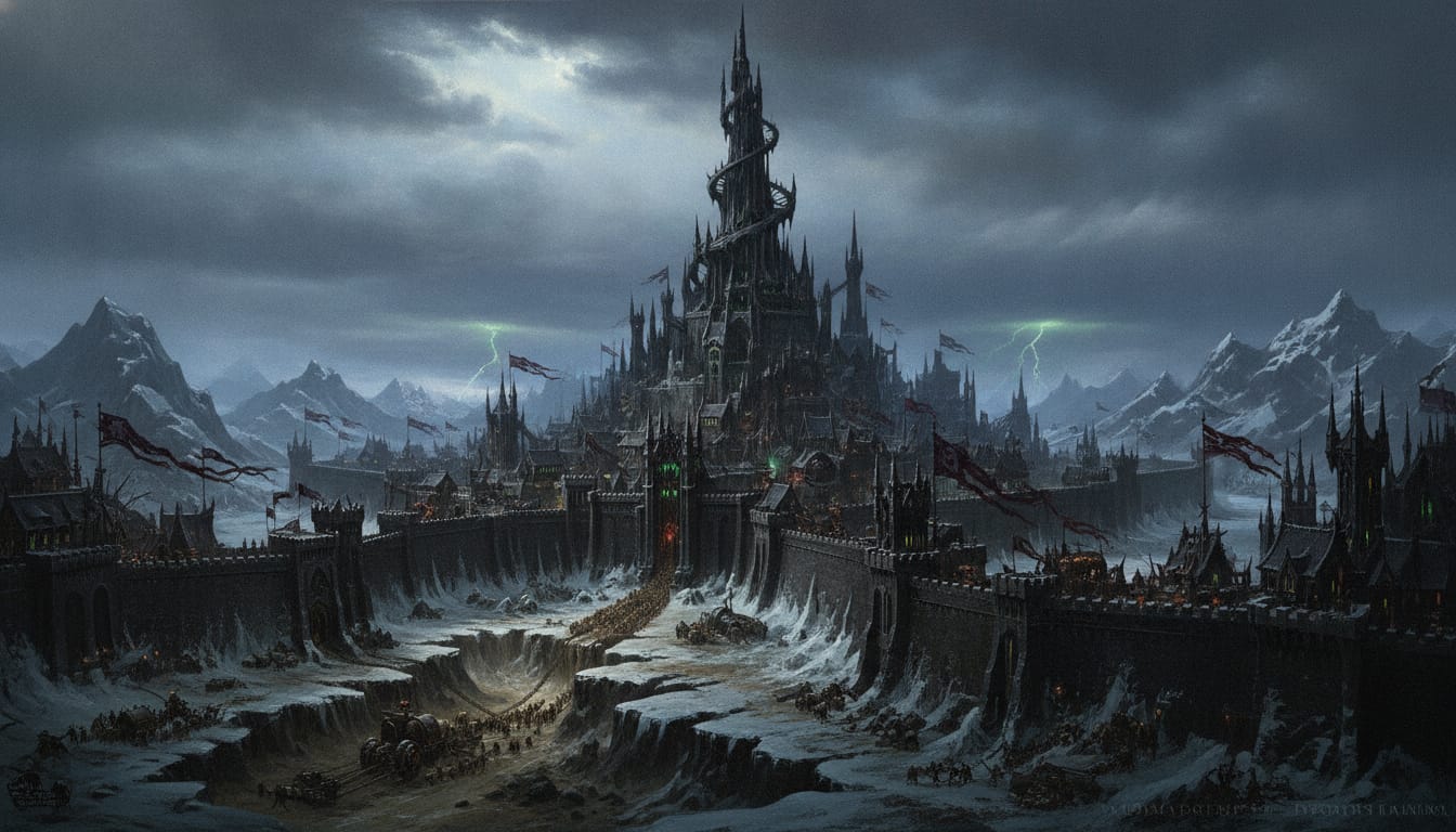 Naggarond, Warhammer world art
