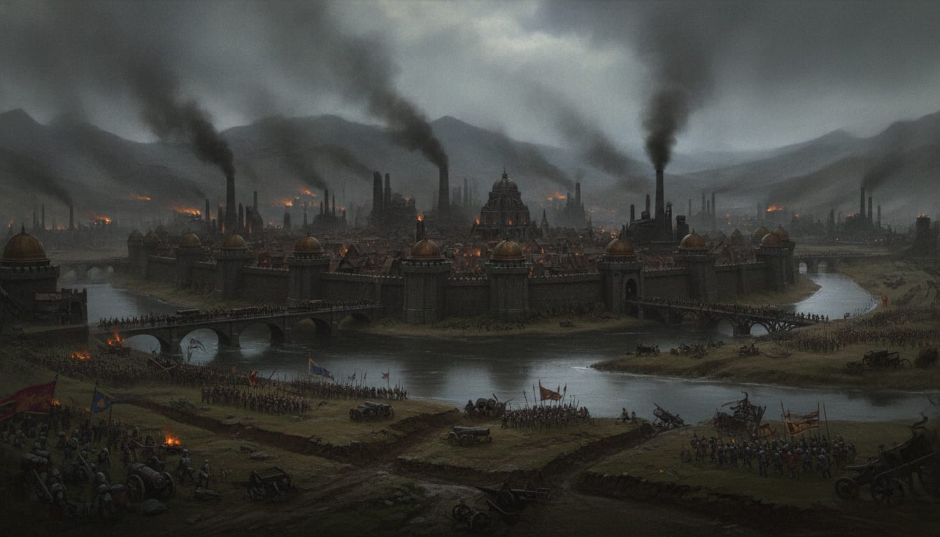 Nuln, City of Iron and Powder, Warhammer world art