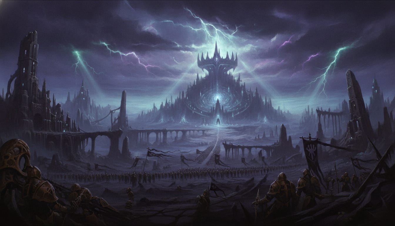 Shyish, the Realm of Death, Warhammer world art