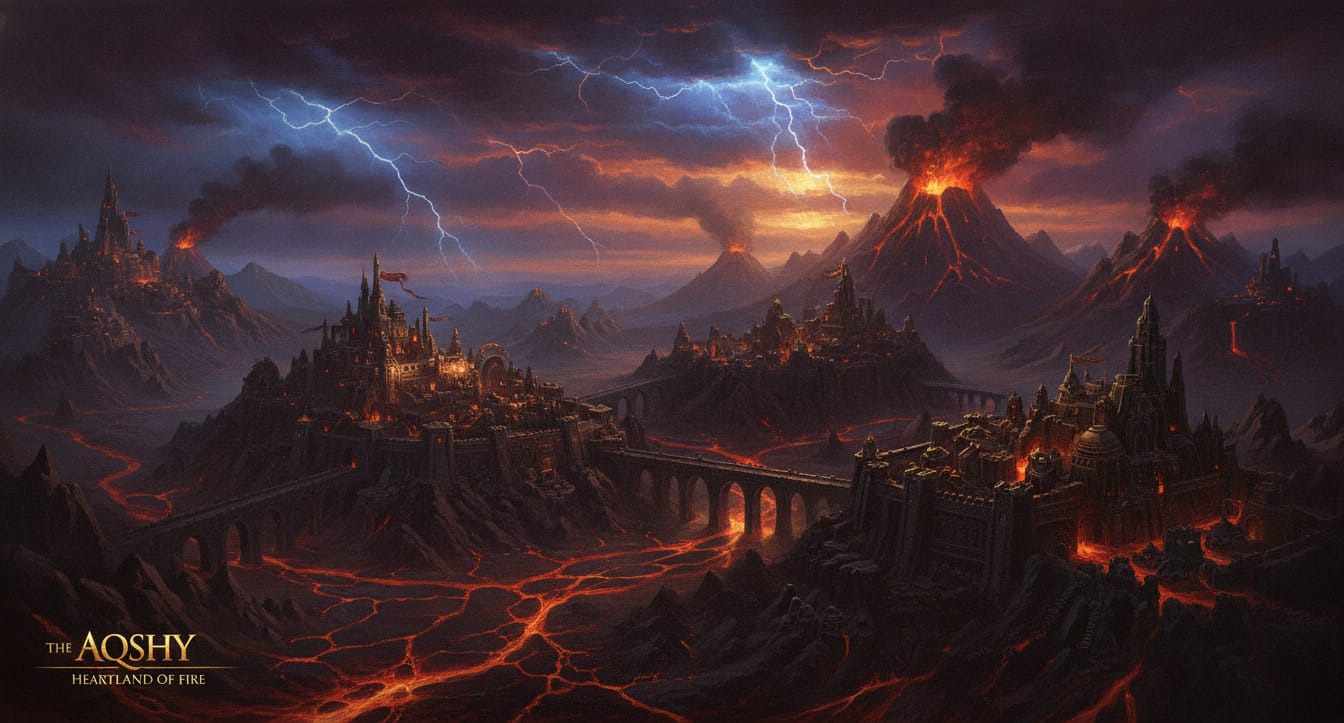 The Great Parch, Heartland of Fire, Warhammer world art