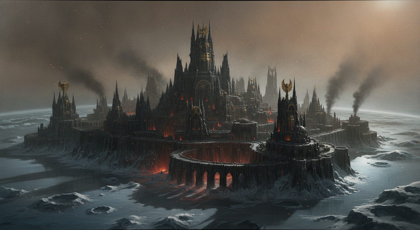 Titan, Warhammer world art