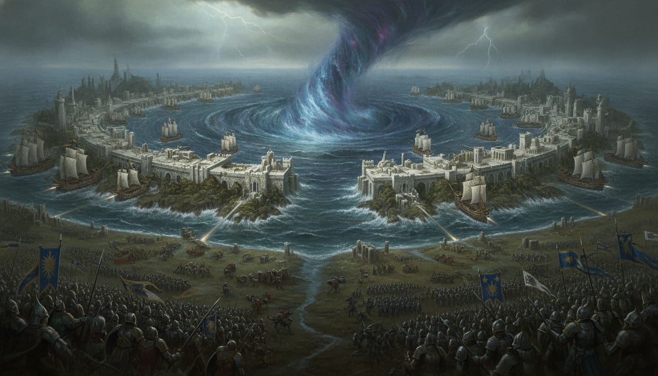 Ulthuan, Isle of the High Elves, Warhammer world art