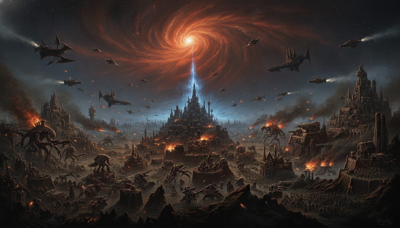 Vigilus, Warhammer world art