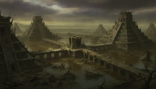 Zlatlan, the Fallen Temple-City